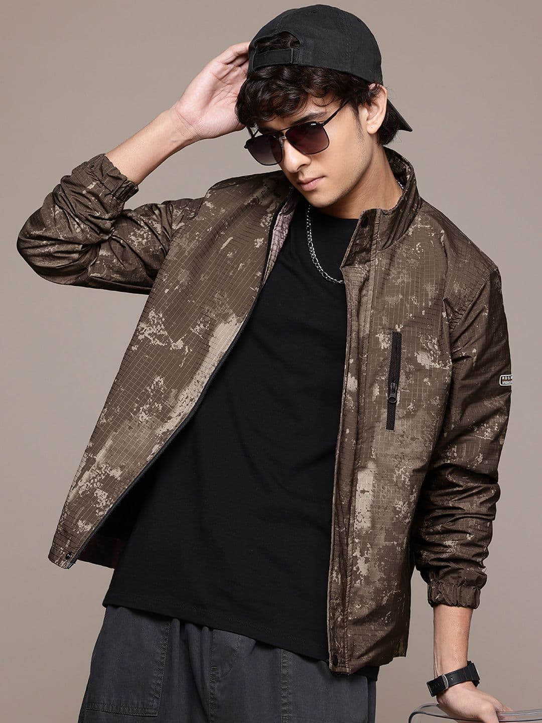 The Roadster Lifestyle Co. Camouflage Print Tailored Jacket - view 1