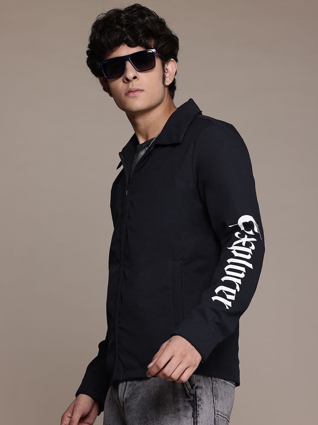 The Roadster Lifestyle Co. Typography Tailored Jacket - view 1