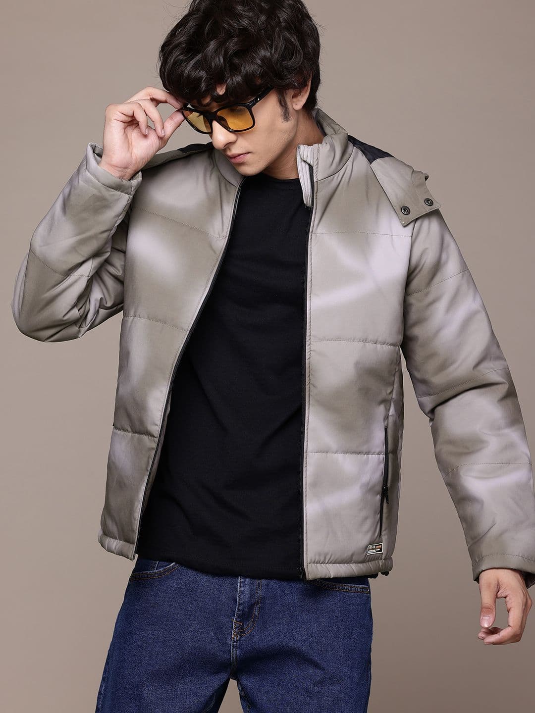 The Roadster Lifestyle Co. Hooded Padded Jacket - view 1