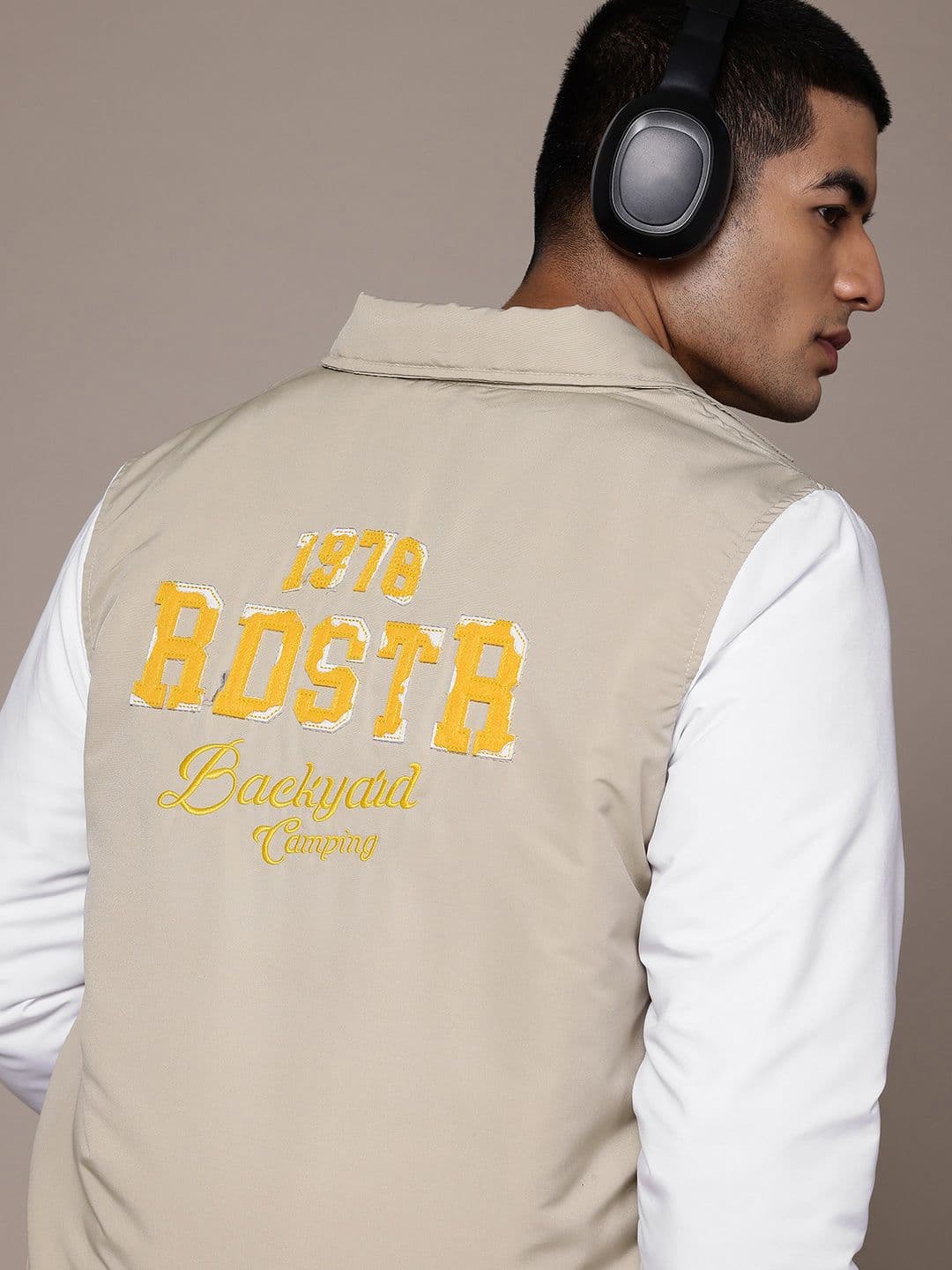 The Roadster Lifestyle Co. Men Typography Bomber Jacket - view 1