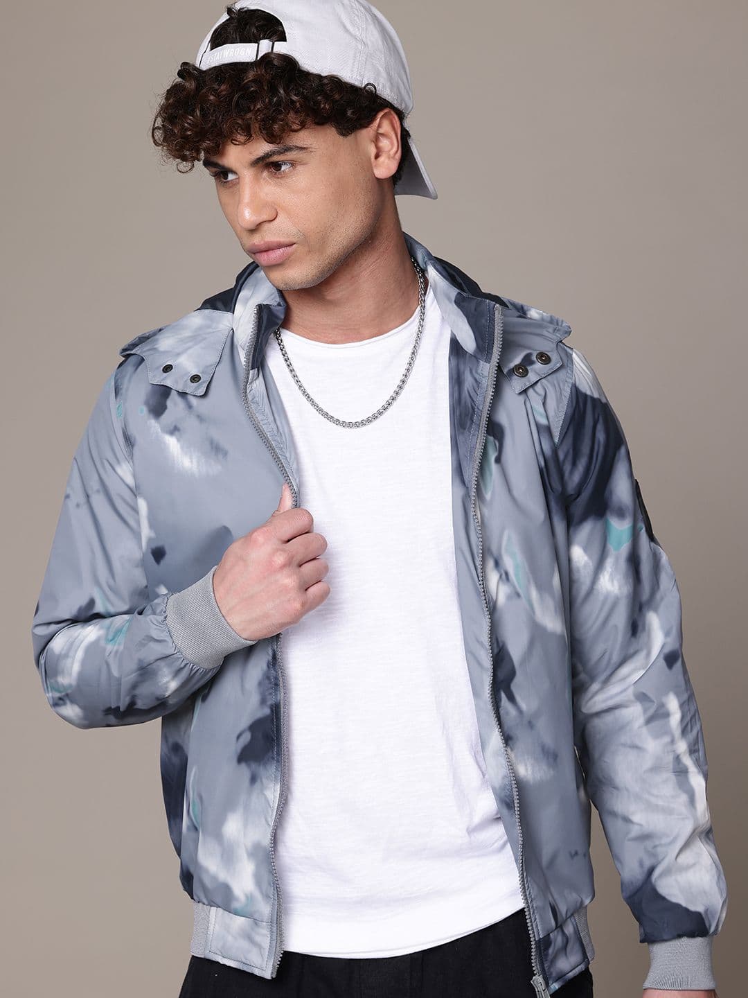 The Roadster Lifestyle Co. Dyed Hooded Tailored Jacket - view 1