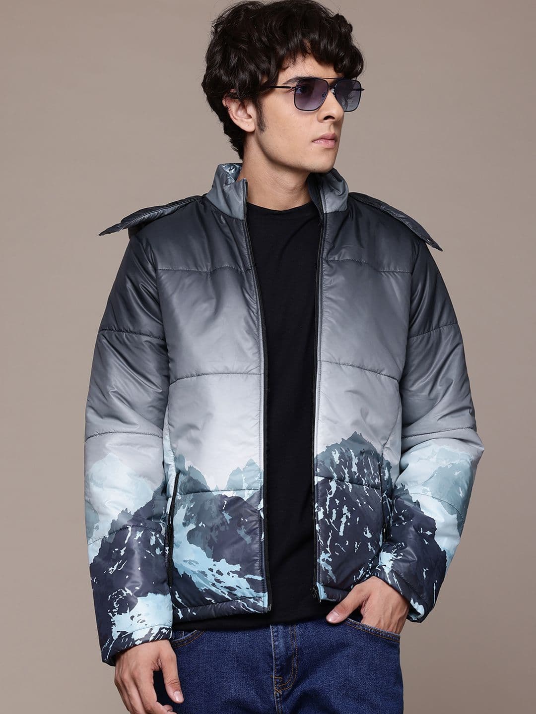 The Roadster Lifestyle Co. Hooded Padded Jacket - view 1