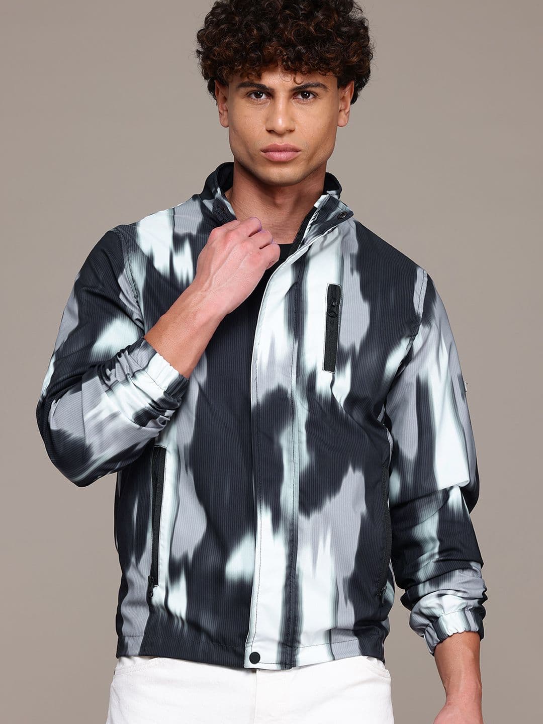 The Roadster Lifestyle Co. Abstract Tailored Jacket - view 1
