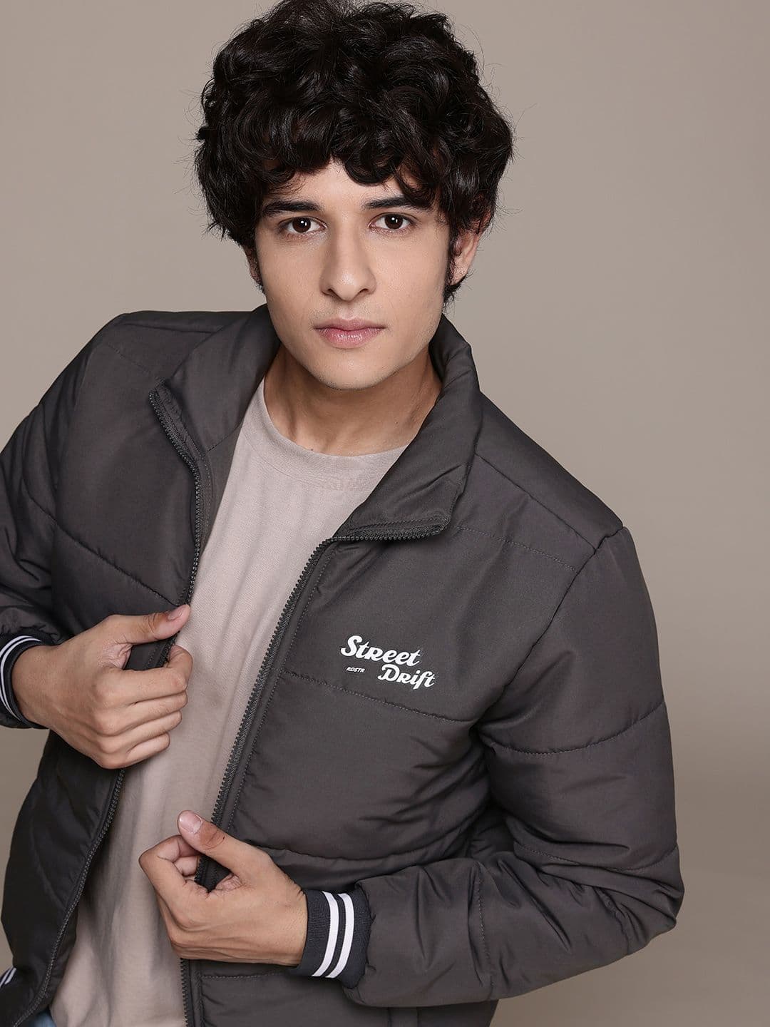 The Roadster Lifestyle Co. Printed Padded Jacket - view 1