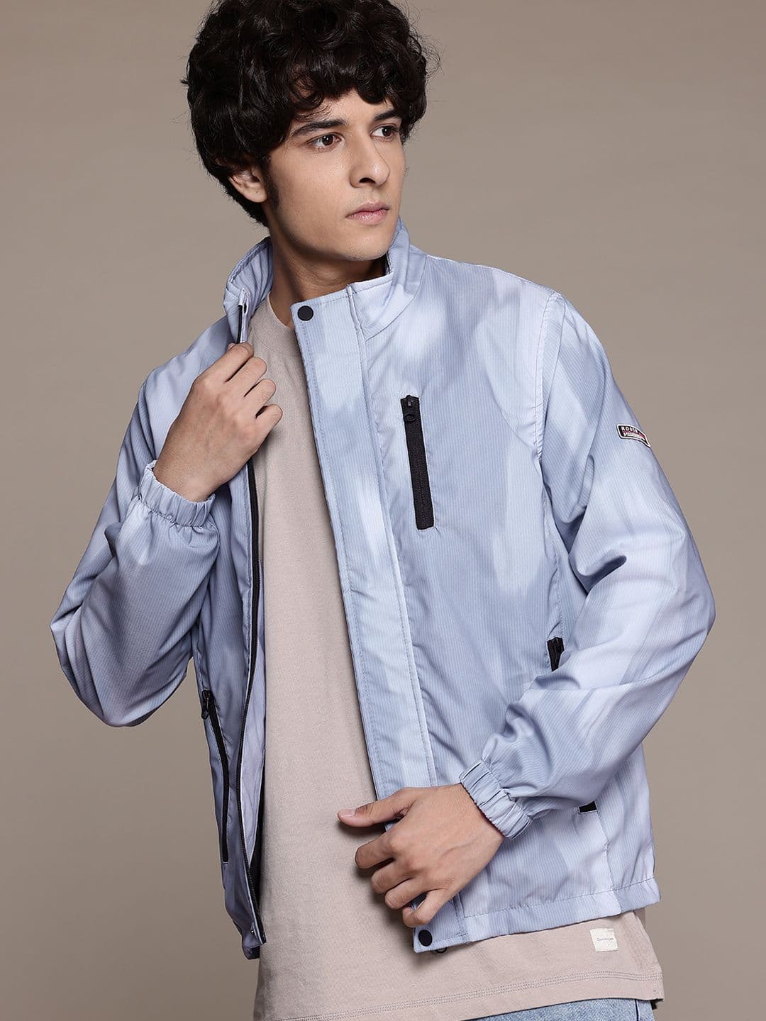 The Roadster Life Co. Abstract Printed Tailored Jacket - view 1