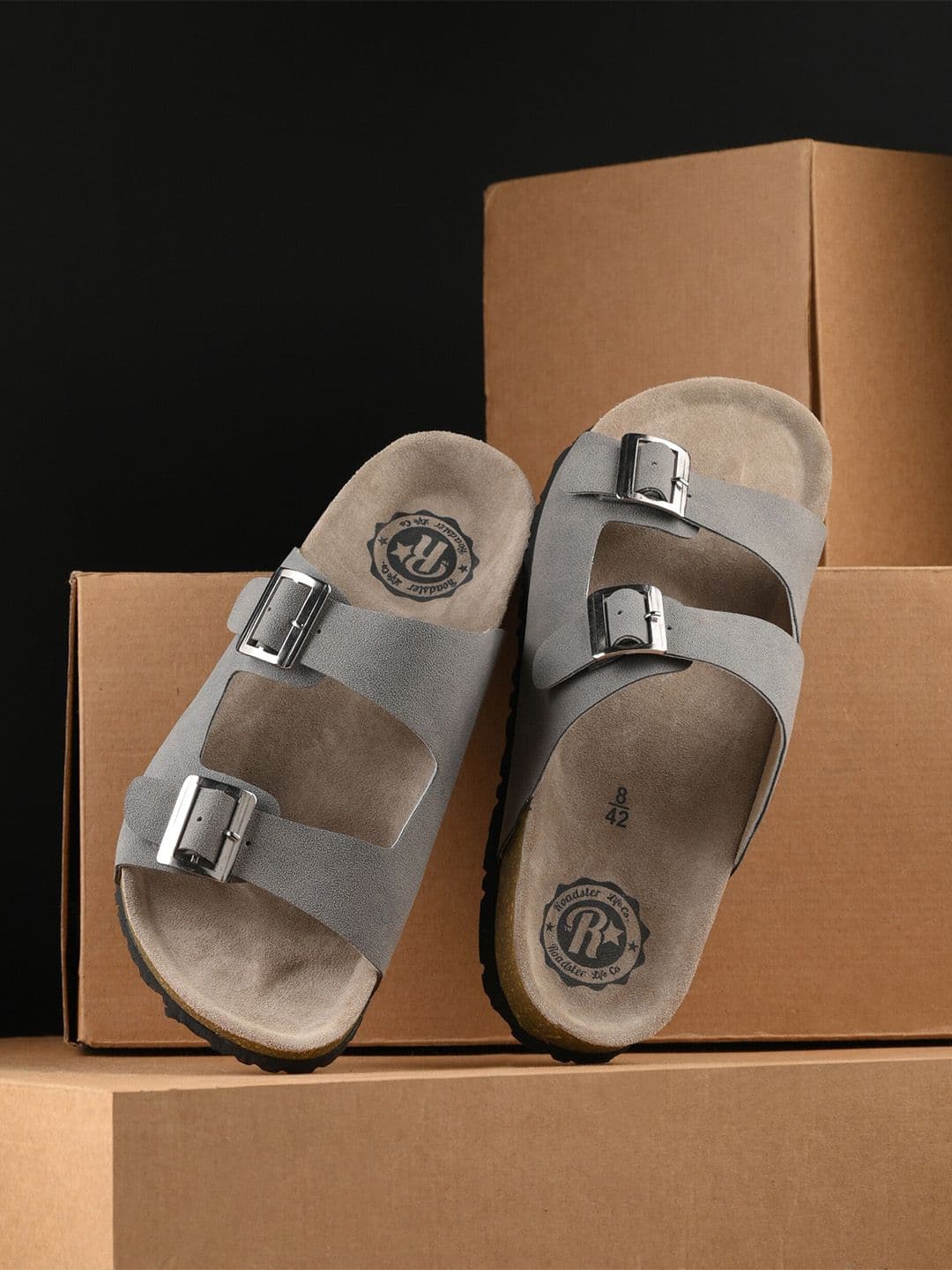 The Roadster Lifestyle Co. Men Slip-On Comfort Sandals - view 1