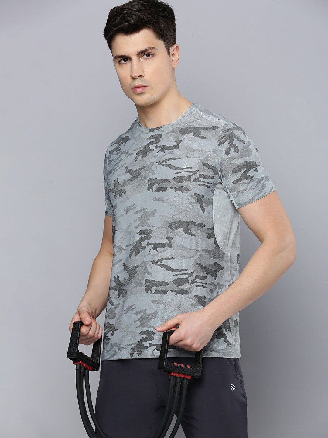 SPORTO Camouflage Printed Dri-FIT T-shirt
