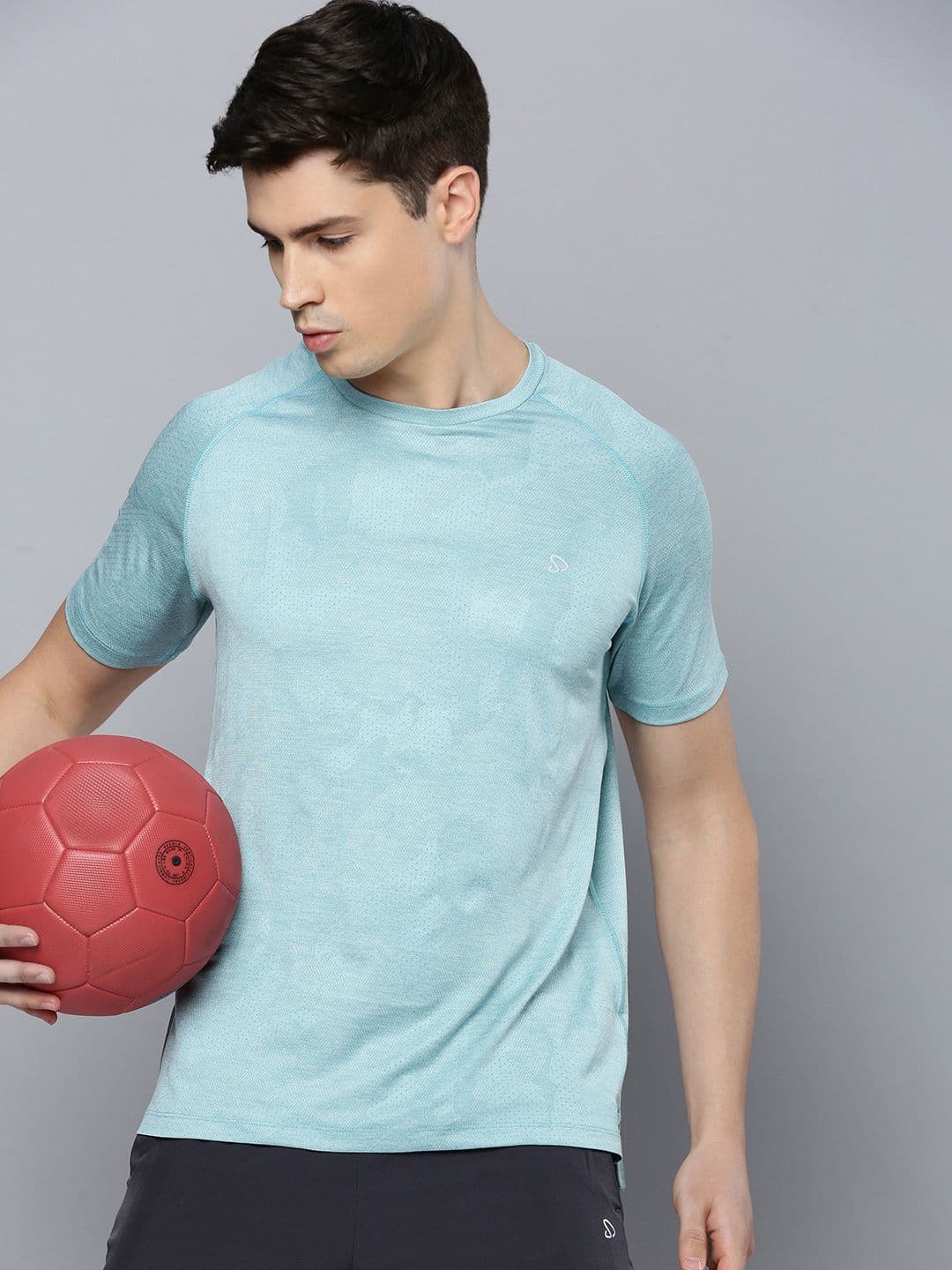SPORTO Printed Dri-FIT Round Neck Jersey T-shirt