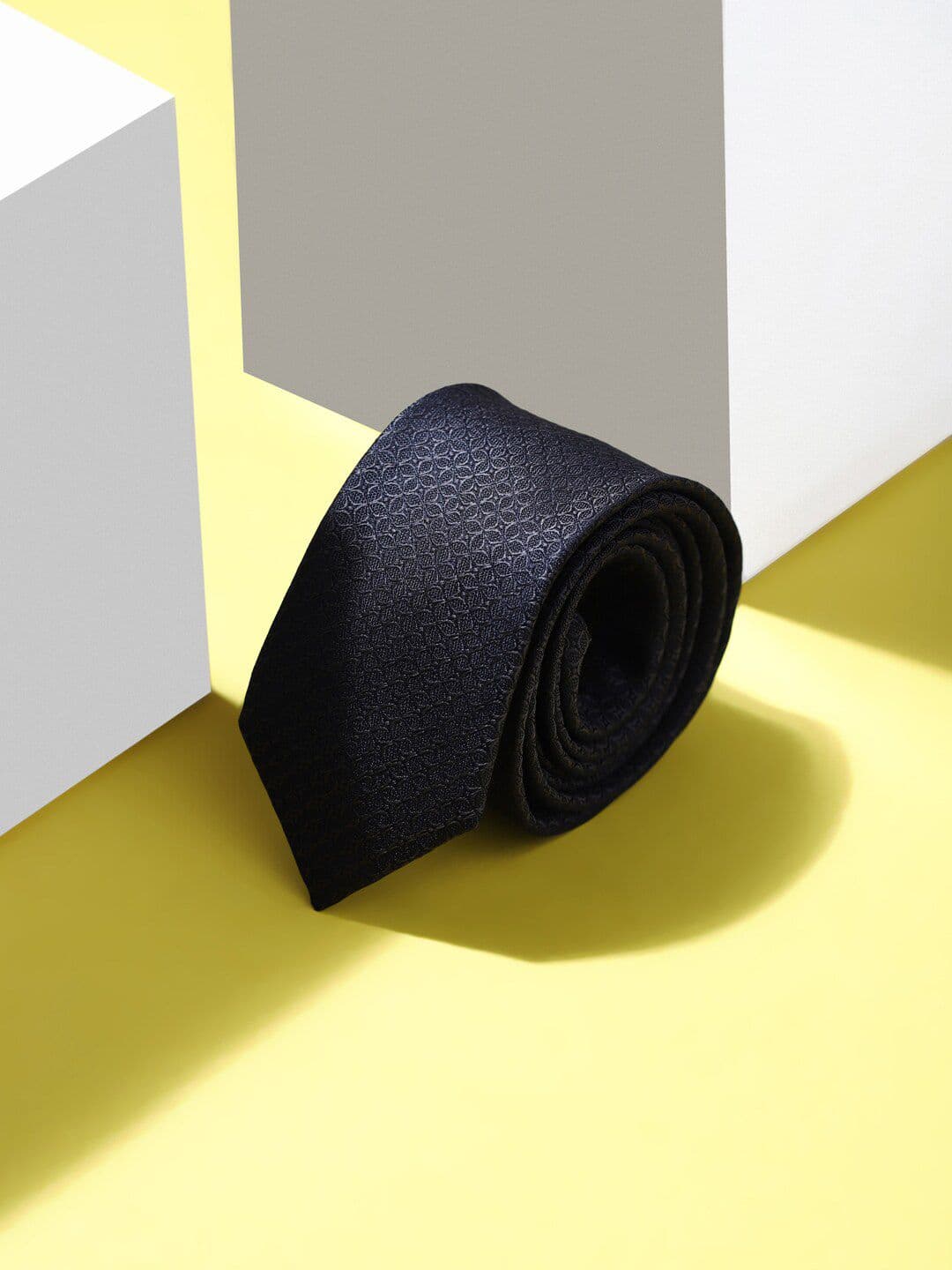 Louis Philippe Men Textured Broad Tie - view 1