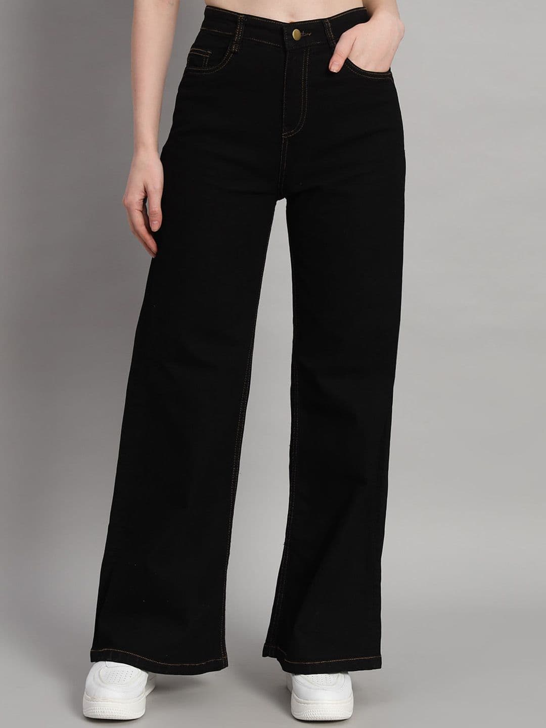 GUTI Women Flared High-Rise Stretchable Jeans - view 1