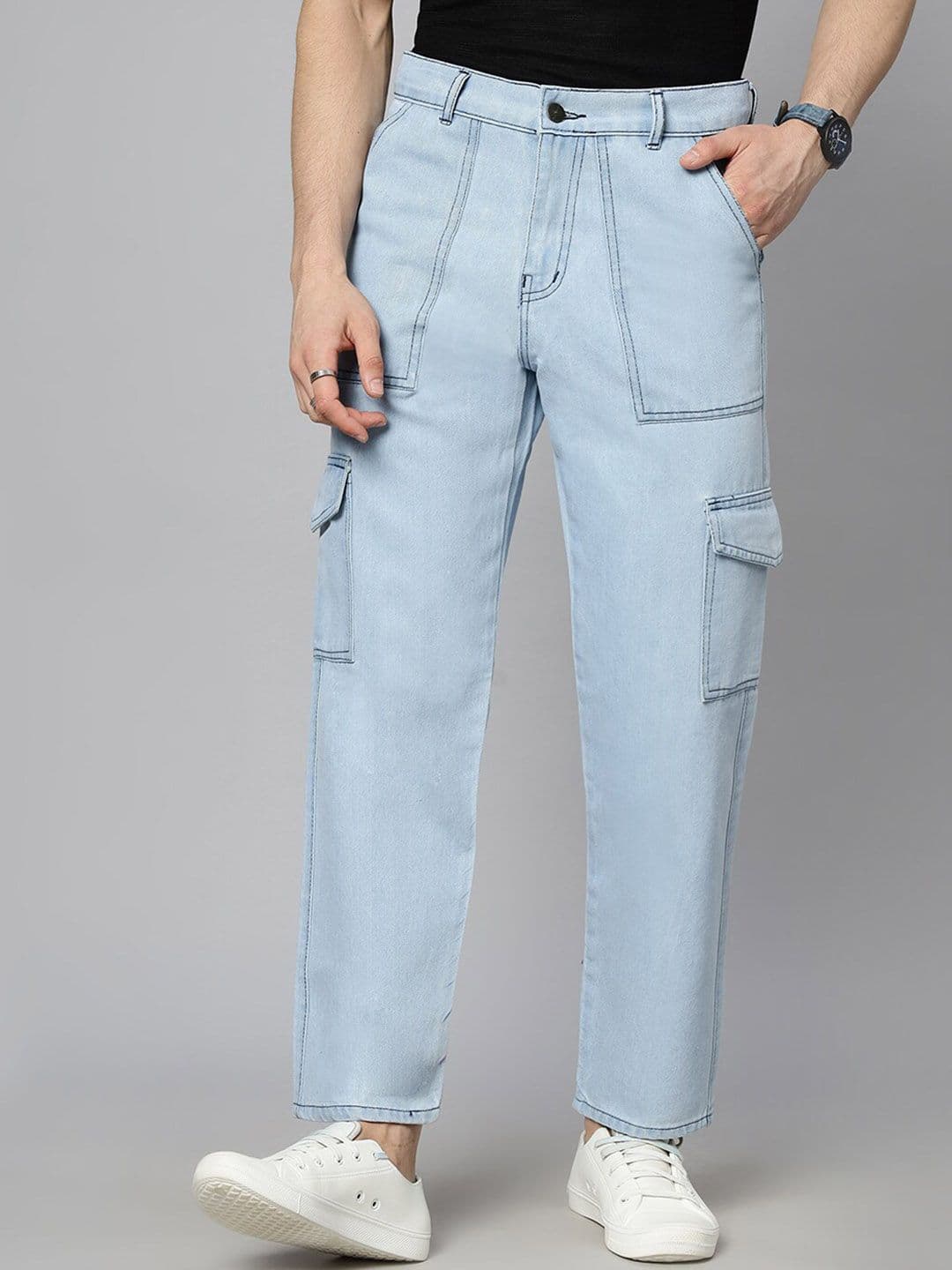 ARBIA FUNKI Men Mid Rise Jeans - view 1