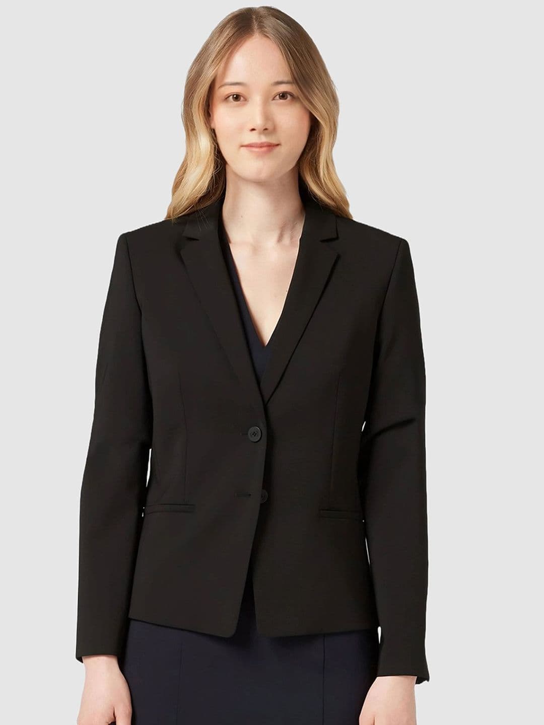 BAESD Notched Lapel Single Breasted Formal Blazer - view 1