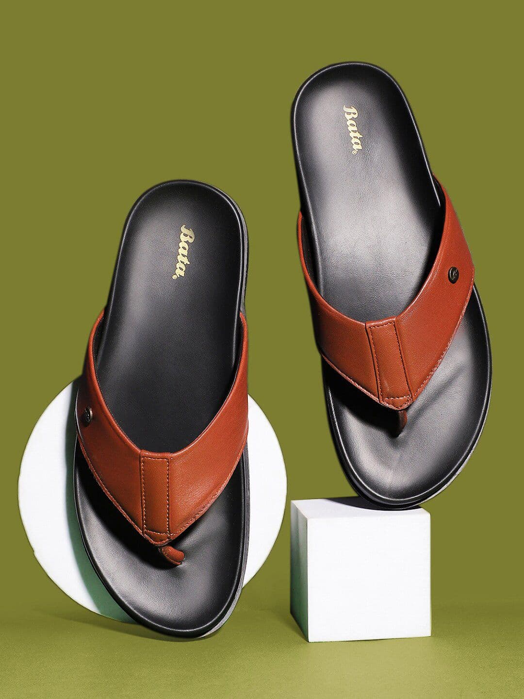 Bata Men Thong Flip Flops - view 1