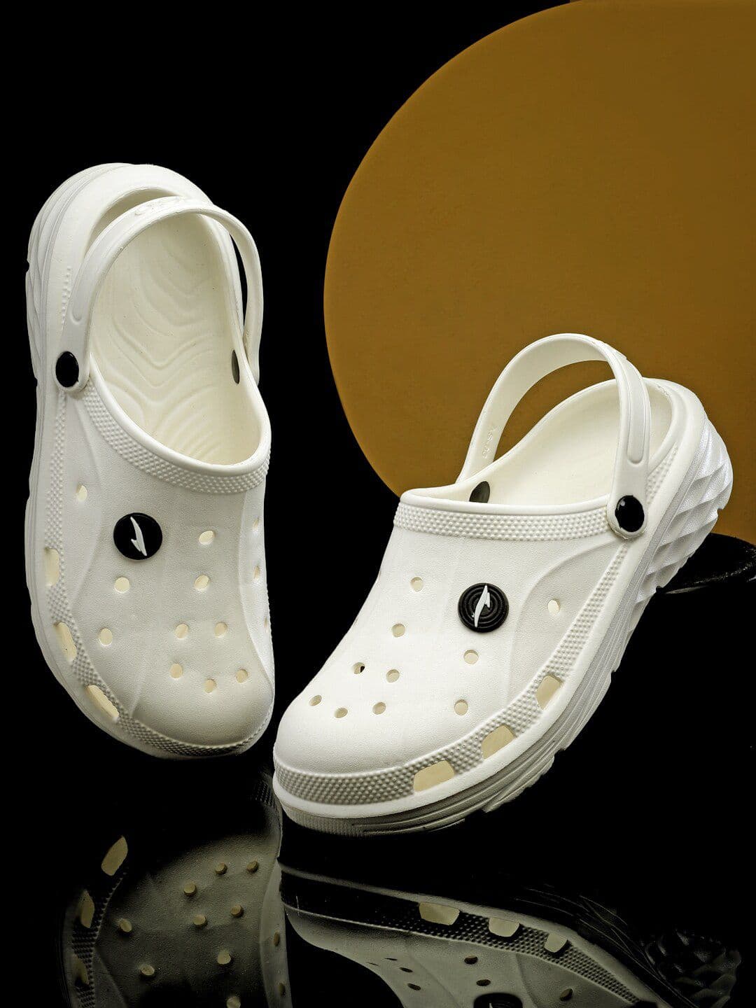 ASIAN Men Self Design Clogs - view 1