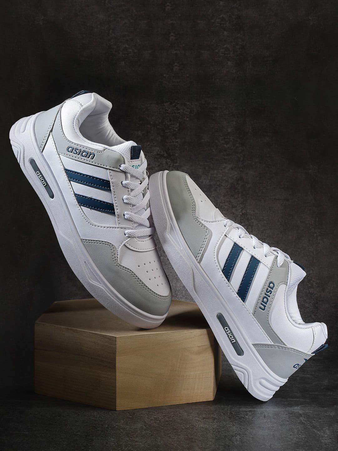 ASIAN Men Colourblocked Sneakers