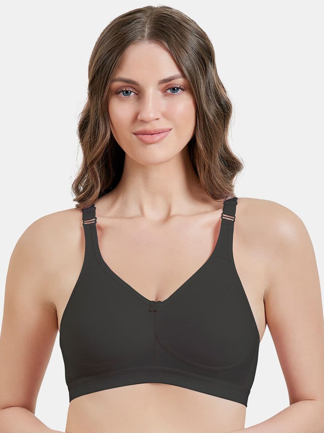 MAROON Non Padded Full Coverage Seamless Tshirt Bra All Day Comfort - view 1