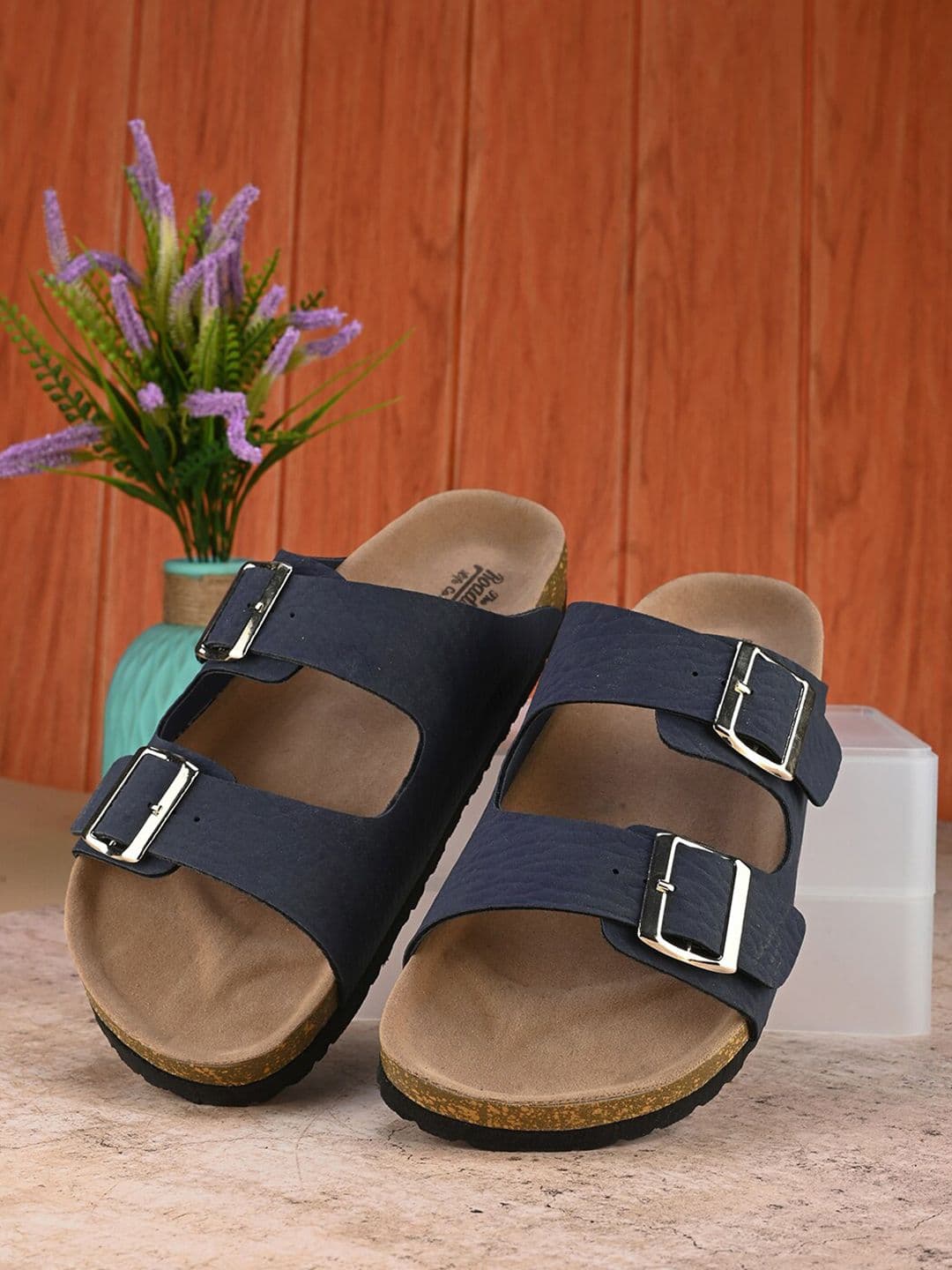 The Roadster Lifestyle Co. Men Buckle Detailed Comfort Sandals - view 1