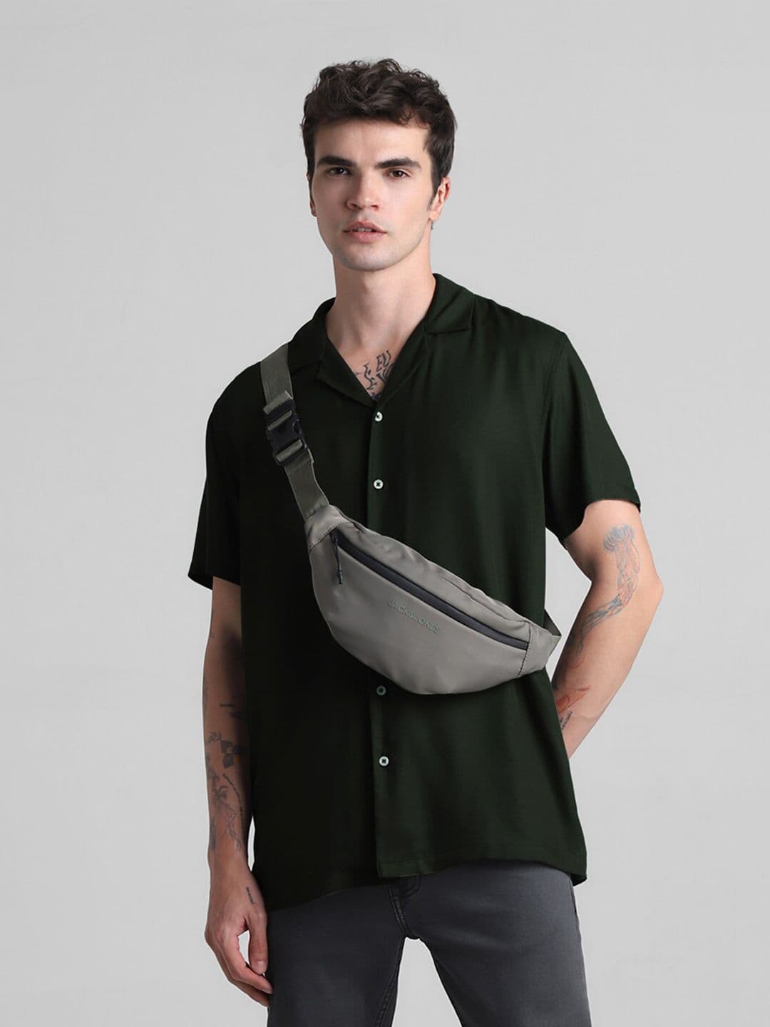 Jack & Jones Cuban Collar Casual Shirt - view 1