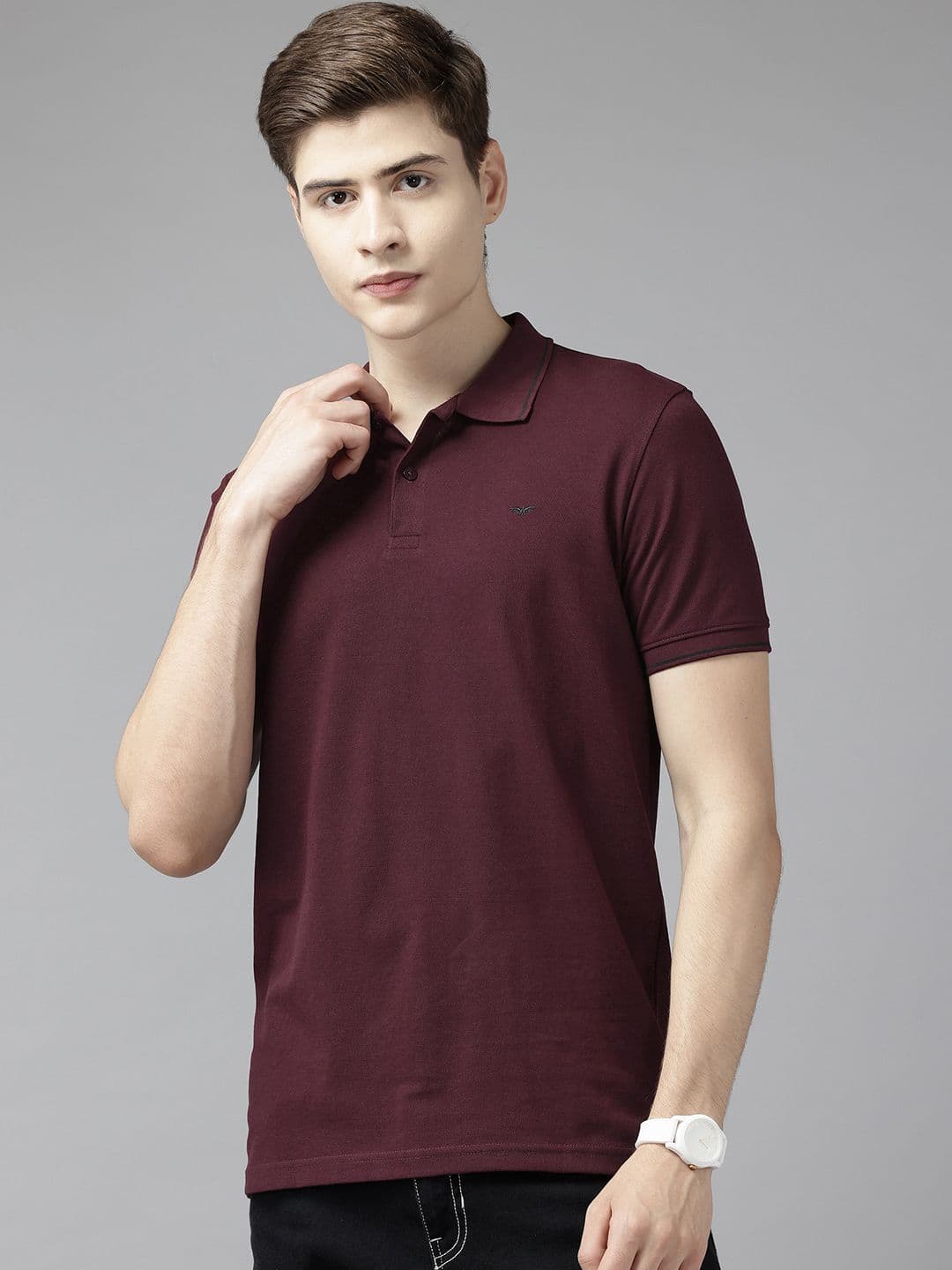 Park Avenue Polo Collar Slim Fit T-shirt - view 1