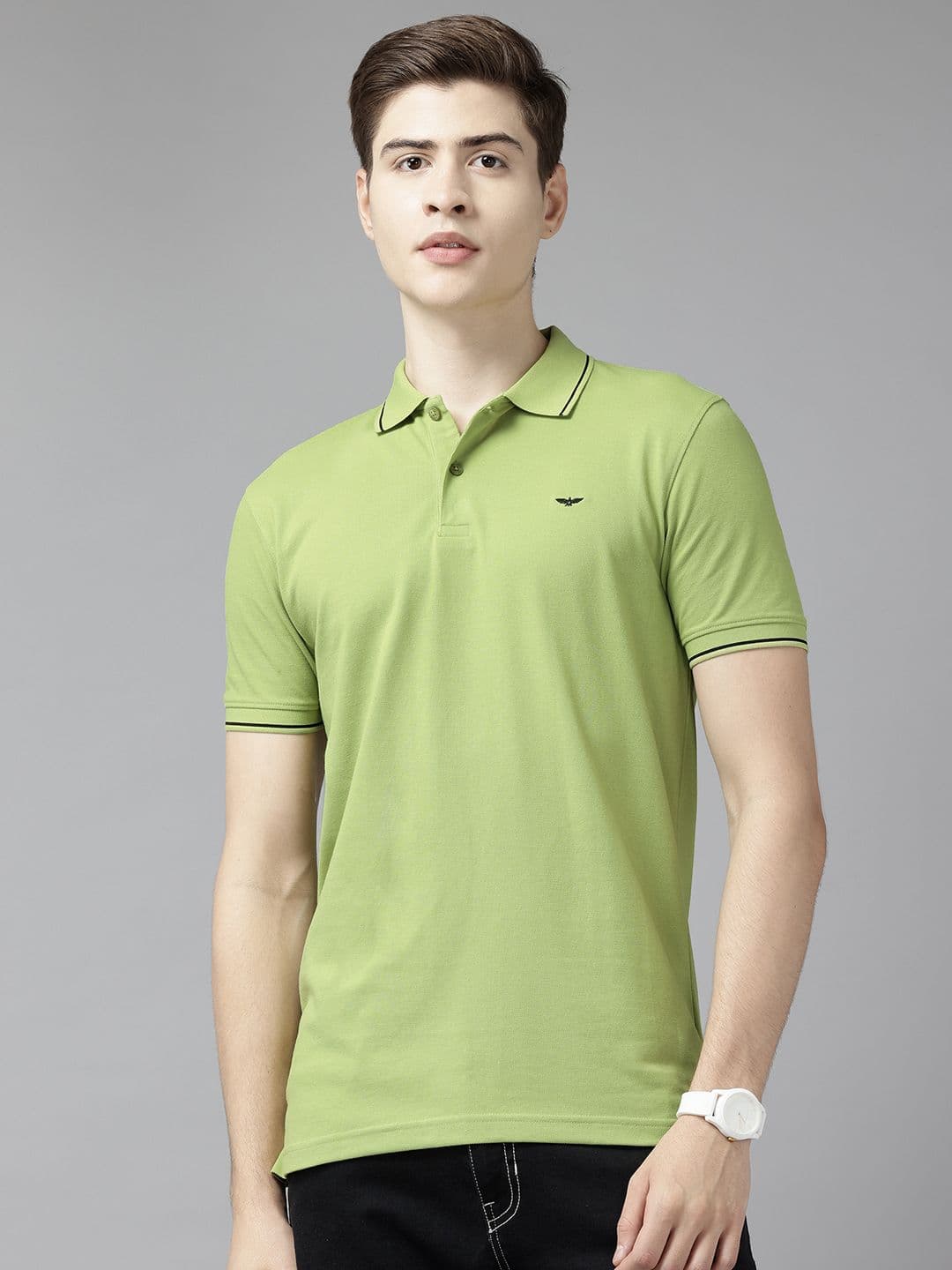 Park Avenue Polo Collar Slim Fit T-shirt - view 1