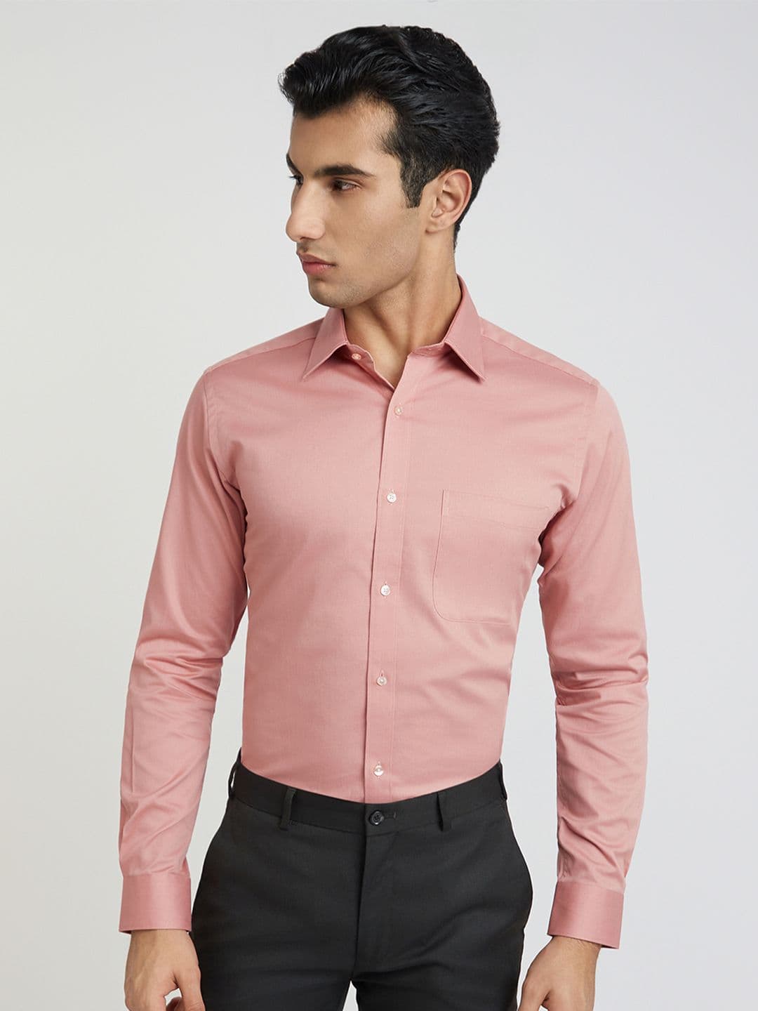Raymond Pure Cotton Slim Fit Formal Shirt - view 1