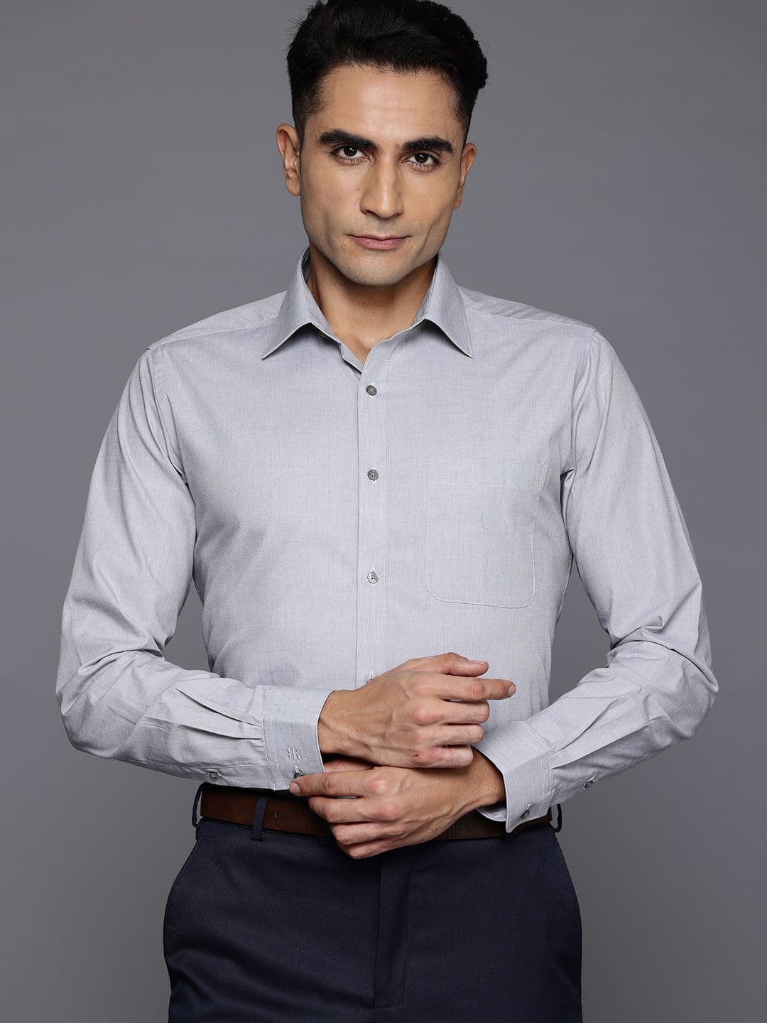 Raymond Pure Cotton Slim Fit Formal Shirt - view 1