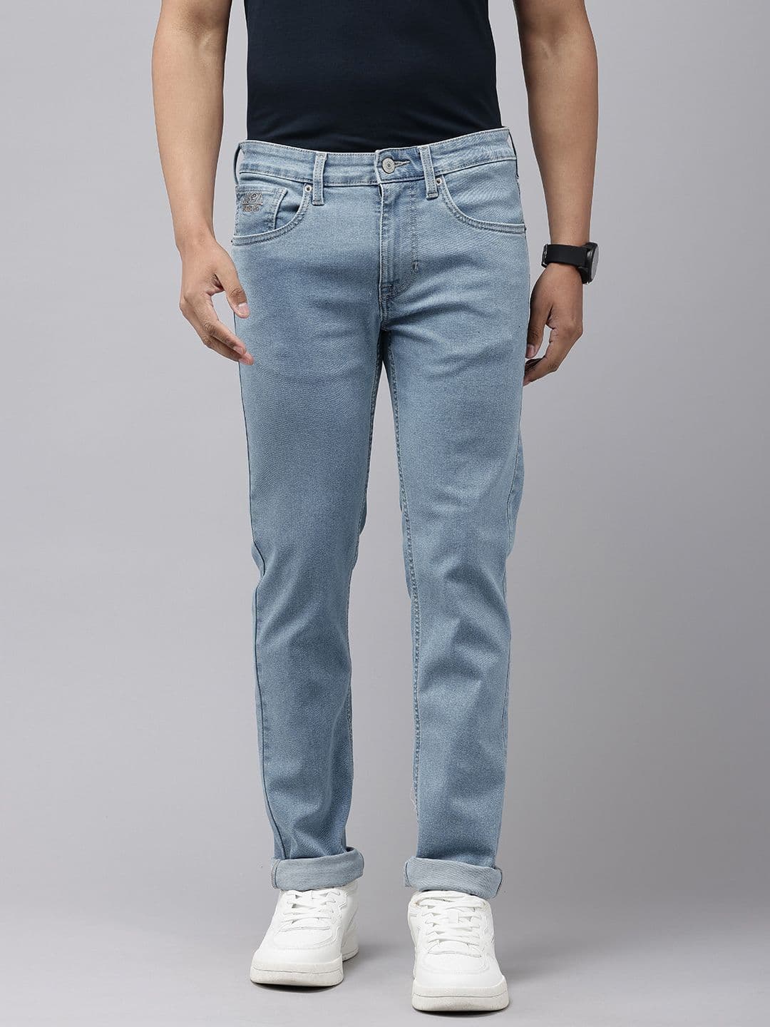 U.S. Polo Assn. Denim Co. Men Regallo Skinny Fit Light Fade Stretchable Jeans - view 1