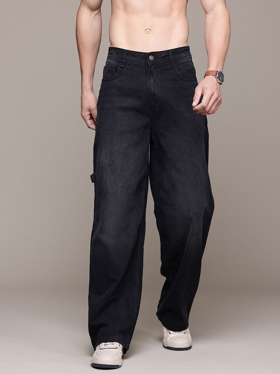 Roadster Men Cotton Baggy Fit Jeans - view 1