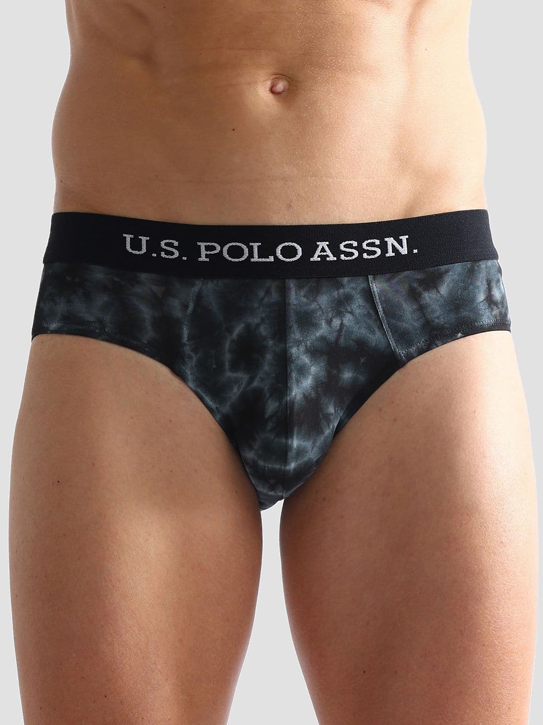 U.S. Polo Assn. Abstract Printed Anti Microbial Basic Briefs OEB03-002-PR - view 1