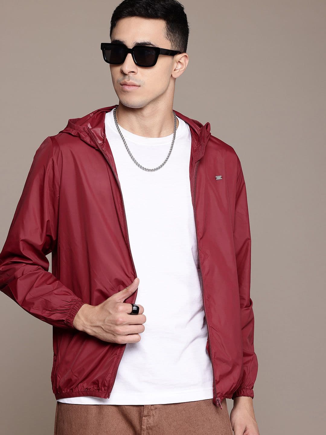 The Roadster Lifestyle Co. Hooded Tailored Jacket - view 1