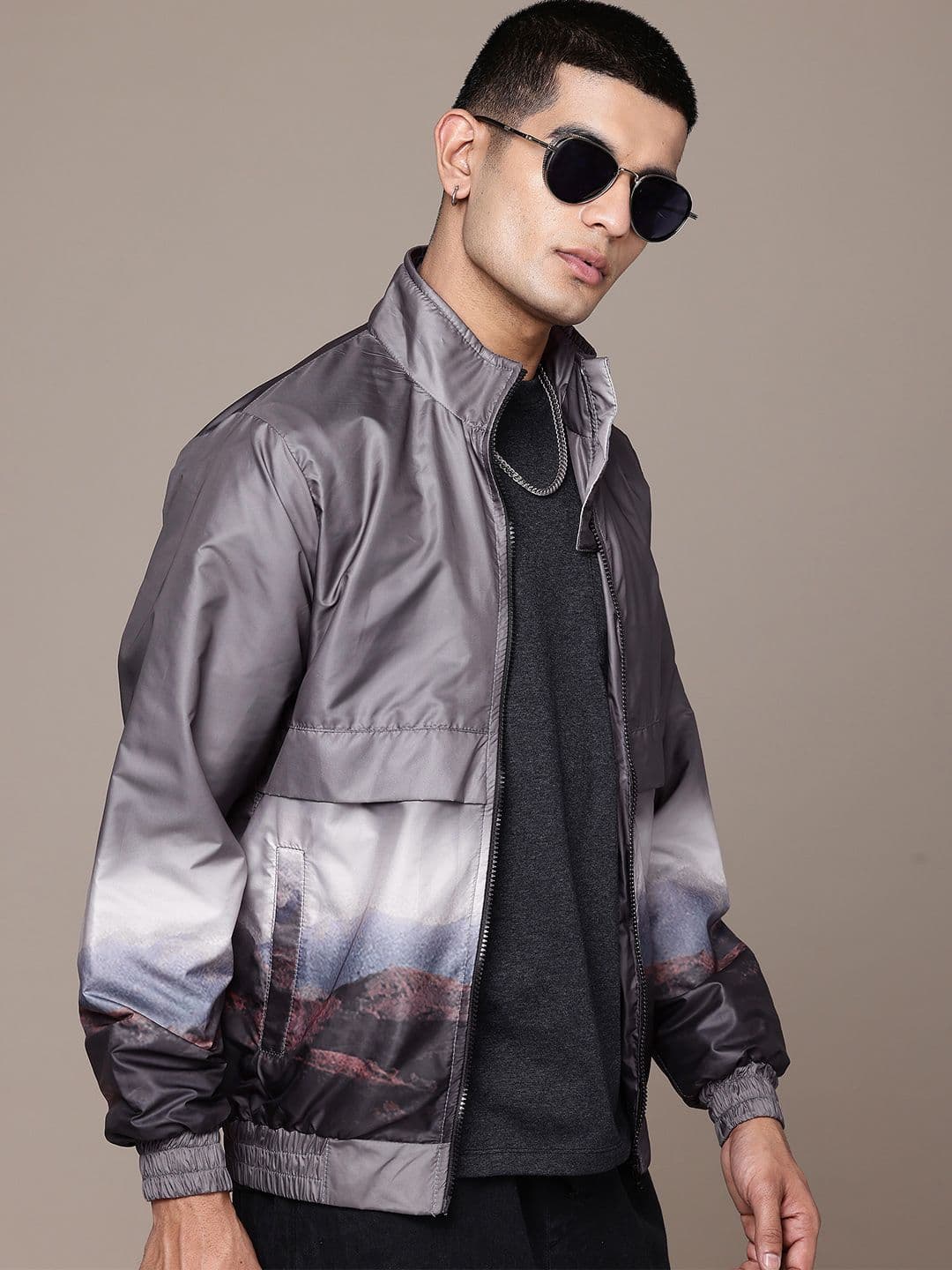 The Roadster Lifestyle Co. Men Printed Tailored Jacket - view 1