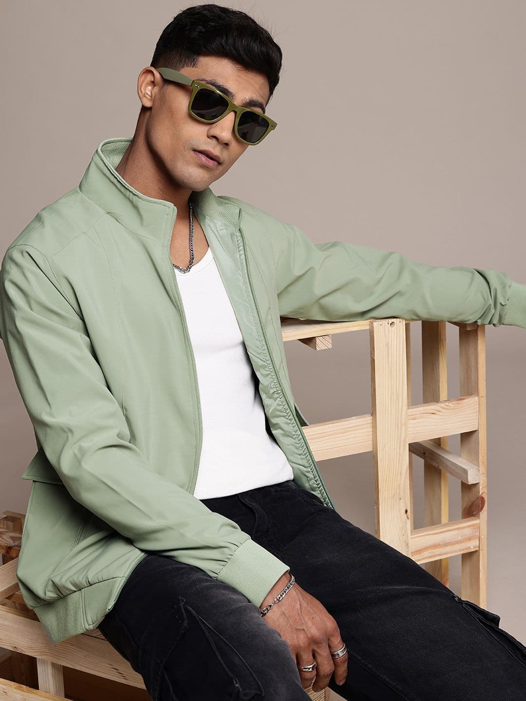 The Roadster Life Co. Long Sleeves Bomber Jacket - view 1