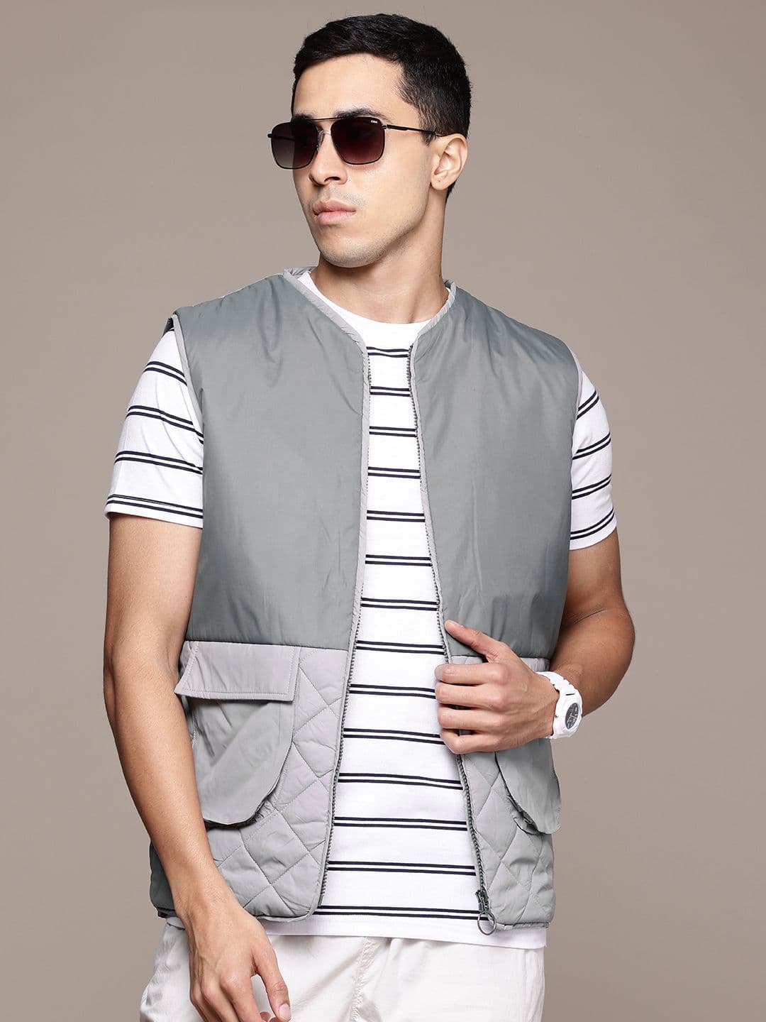 The Roadster Lifestyle Co. Self-Design Quilted Jacket - view 1