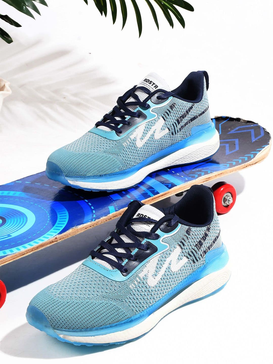 The Roadster Lifestyle Co. Men Textured Lace-Up Running Sports Shoes - view 1
