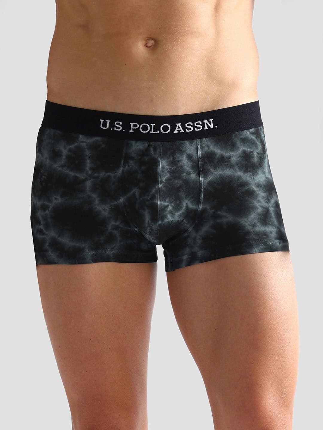 U.S. Polo Assn. Printed Cotton Stretch Antibacterial Trunk- OET03-002-PR - view 1