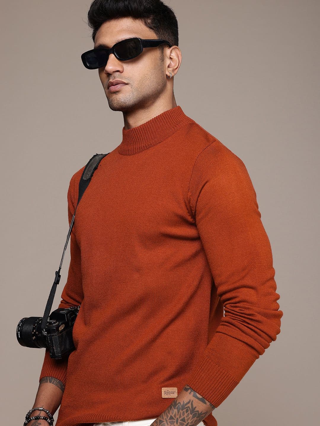 The Roadster Life Co. Mock Collar Pullover Sweater - view 1