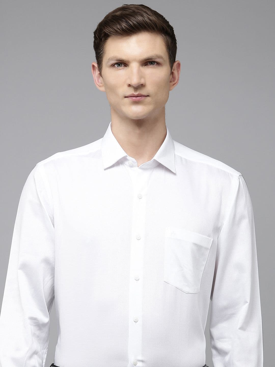 Arrow Original Slim Fit Opaque Pure Cotton Formal Shirt