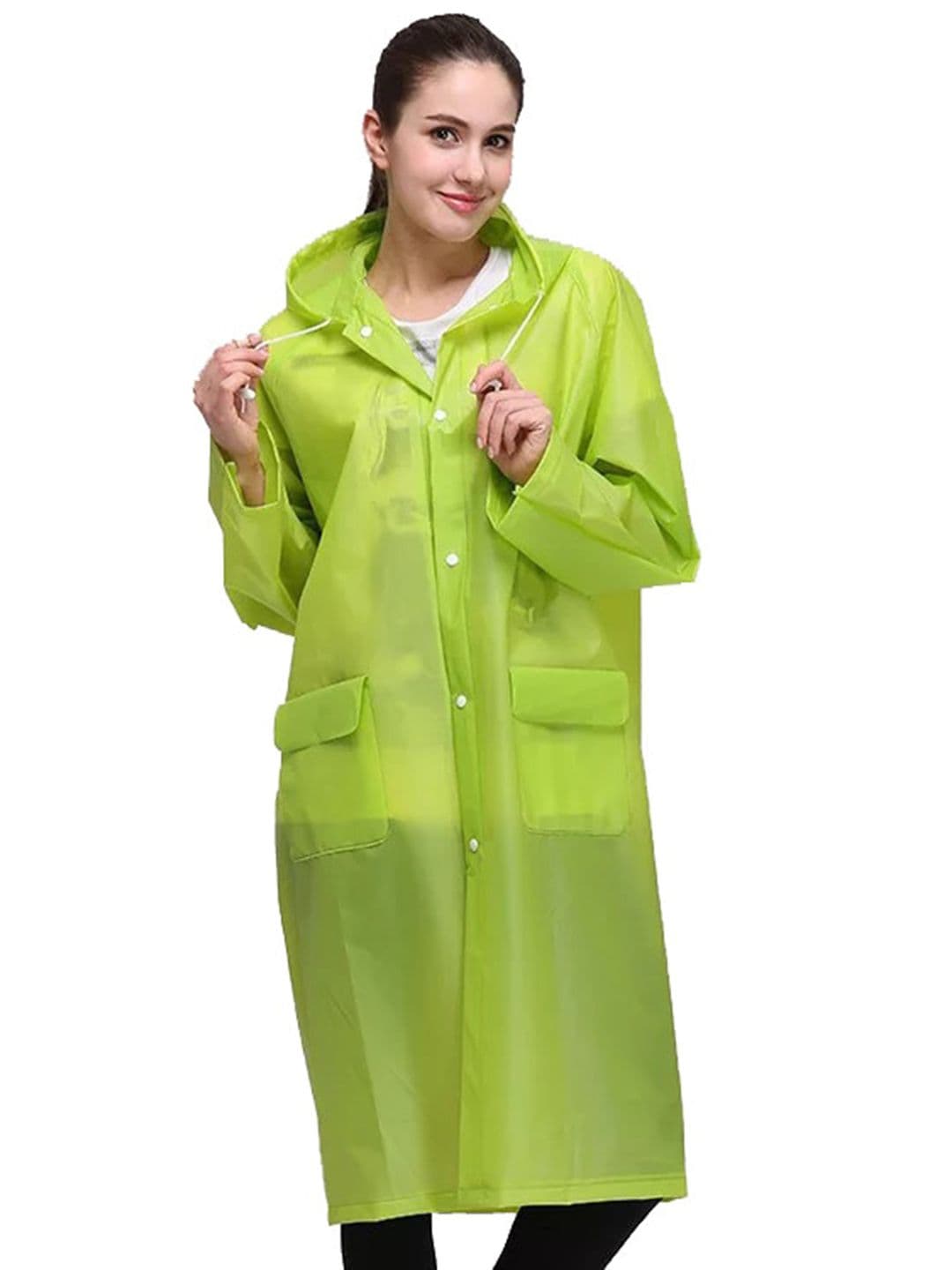 Alexvyan Women Reusable Hooded Rain Jacket - view 1