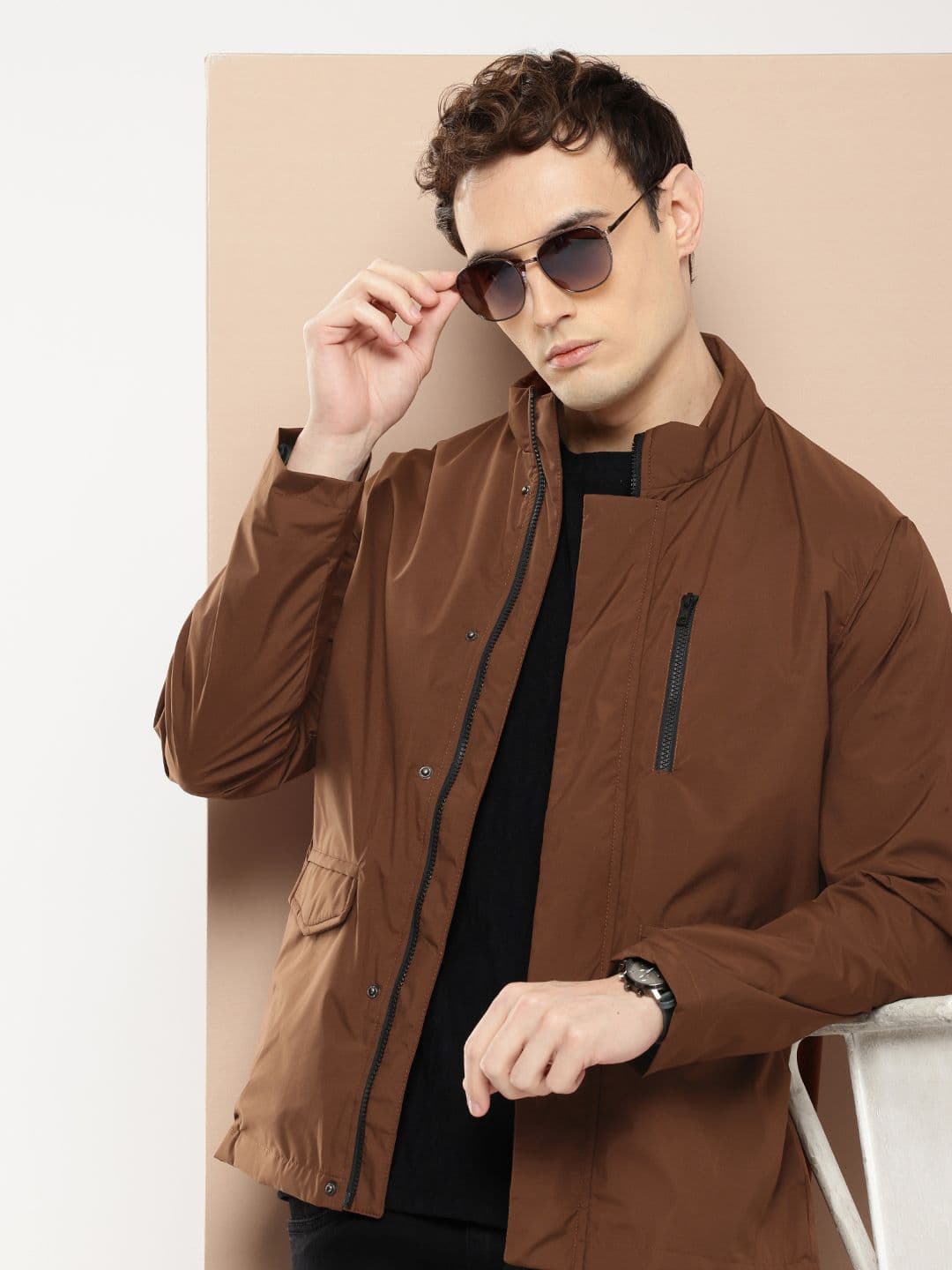 INVICTUS Mock Collar Sporty Jacket - view 1