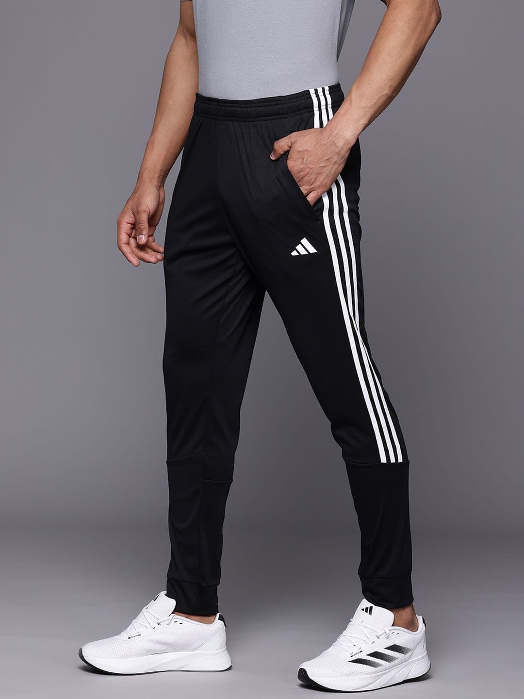 ADIDAS Men 3-Striped Logo Track Pants - view 1