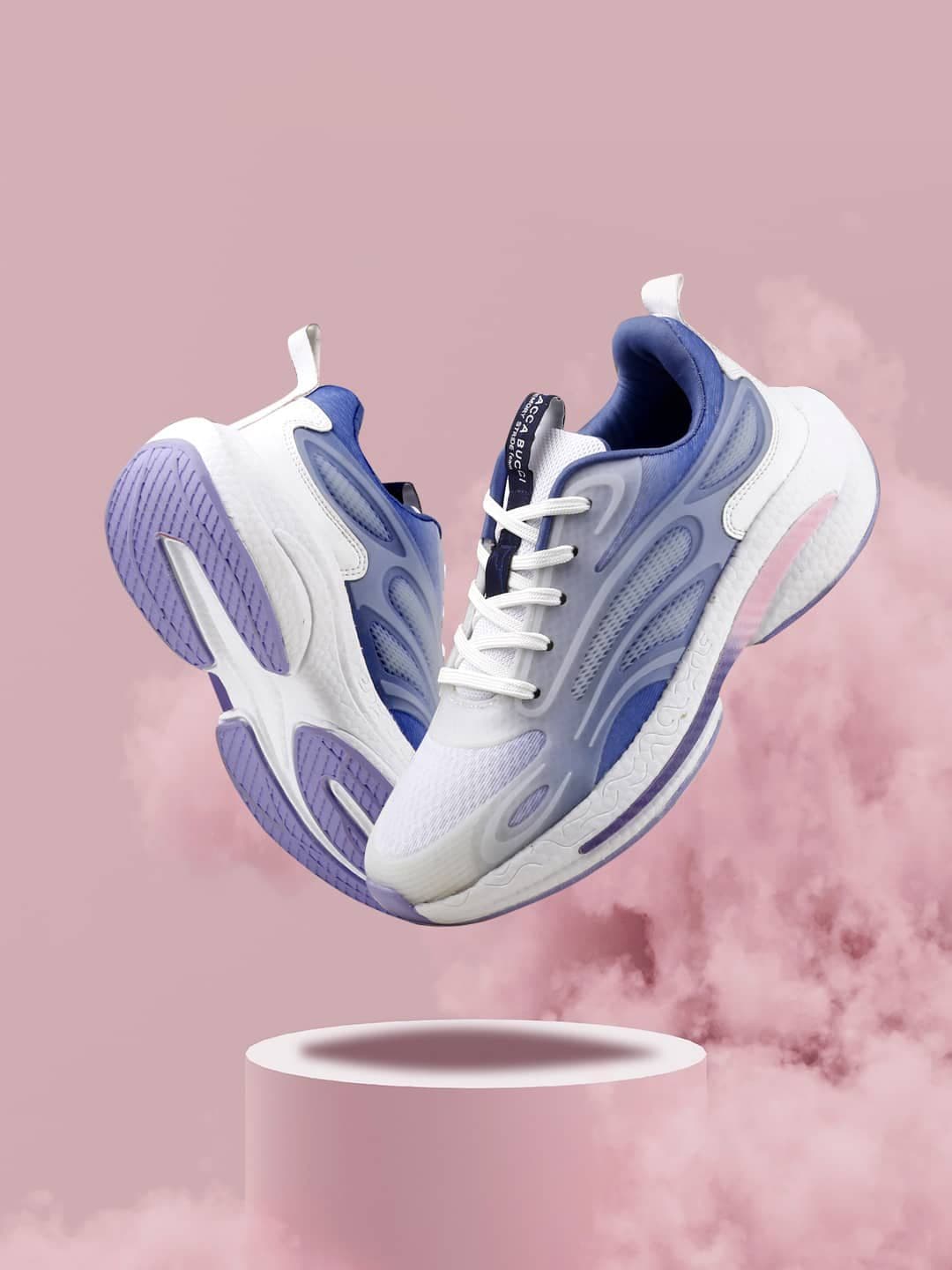 bacca bucci Blue Luminara Women Mesh Lightweight Running Sports Shoes - view 1
