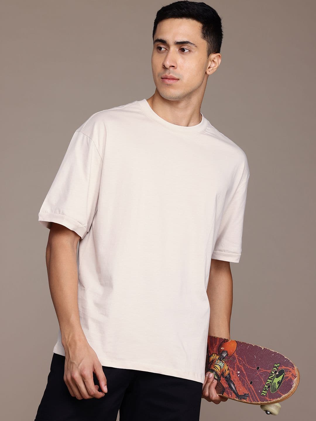 The Roadster Lifestyle Co. Pure Cotton Relaxed T-shirt - view 1
