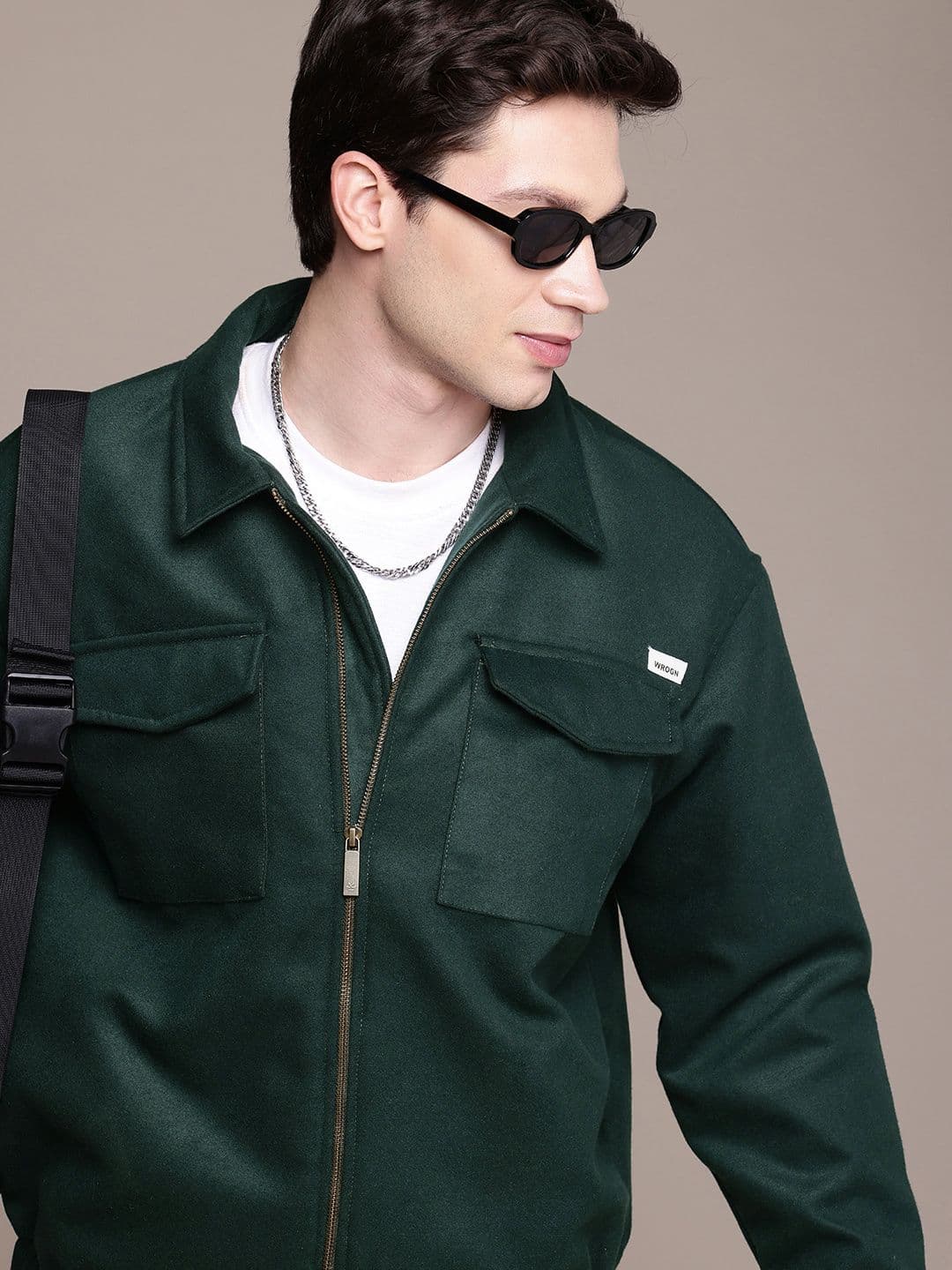 WROGN Spread Collar Tailored Jacket - view 1