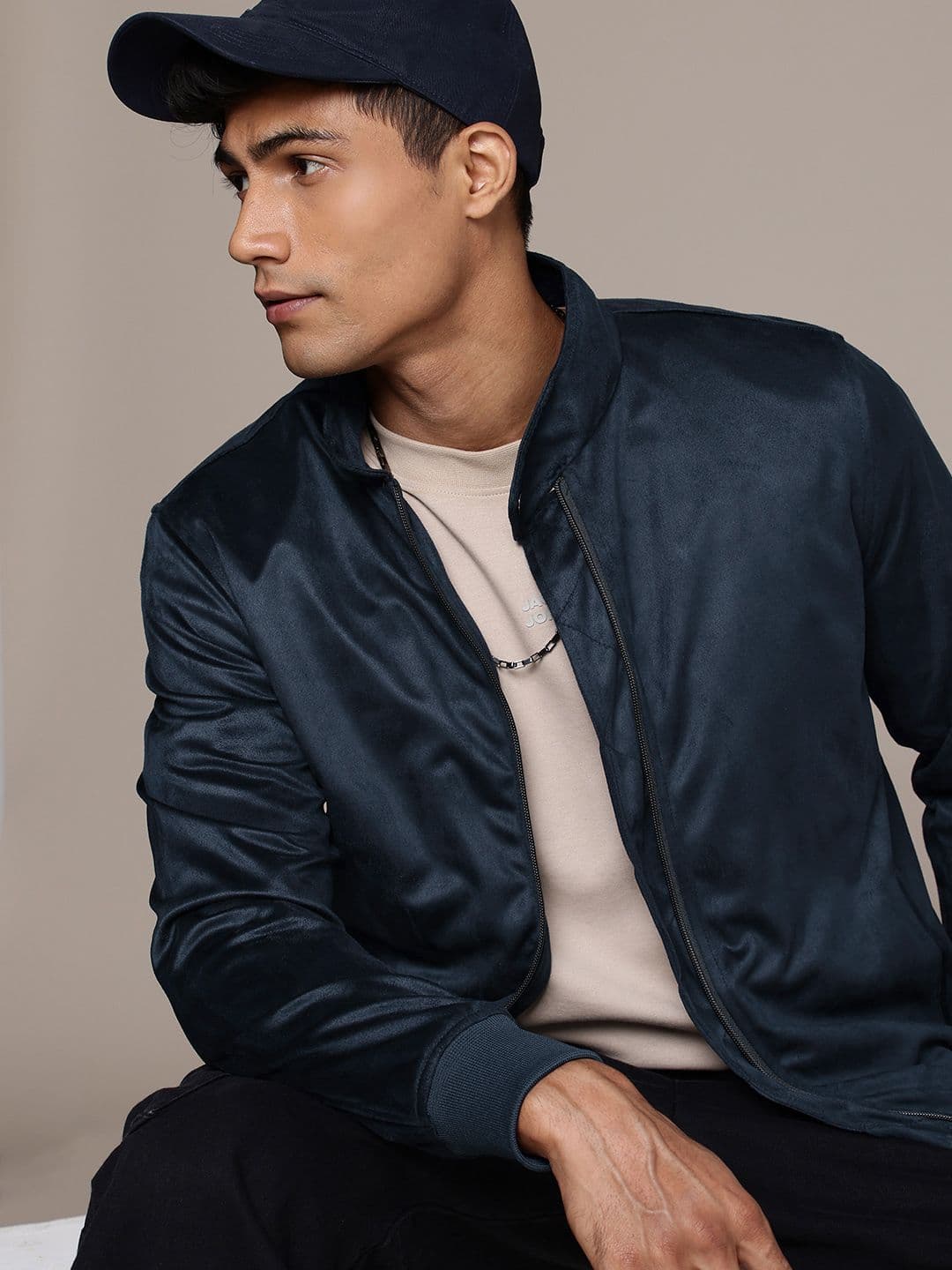 WROGN Stand Collar Tailored Jacket - view 1