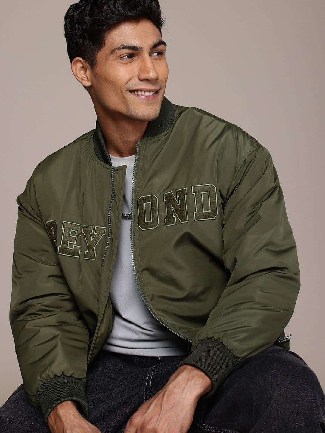 WROGN Embroidered Padded Jacket - view 1