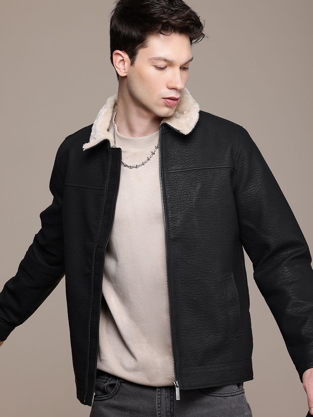WROGN Spread Collar Tailored Jacket - view 1