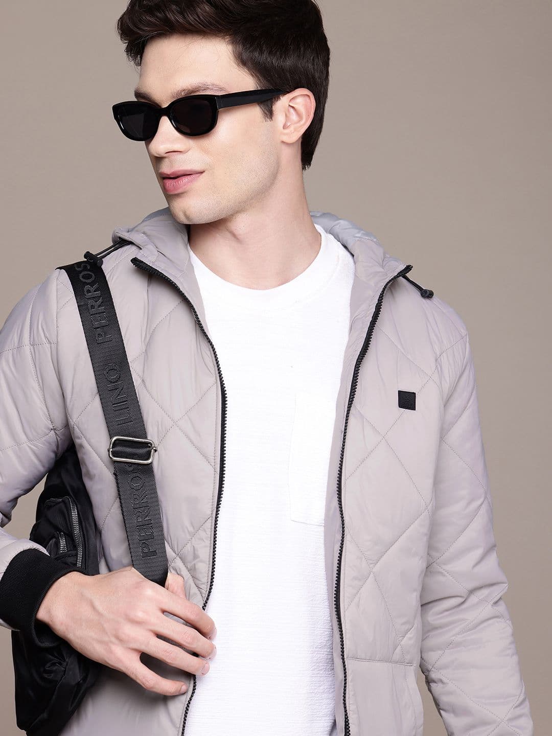 WROGN Hooded Quilted Jacket - view 1