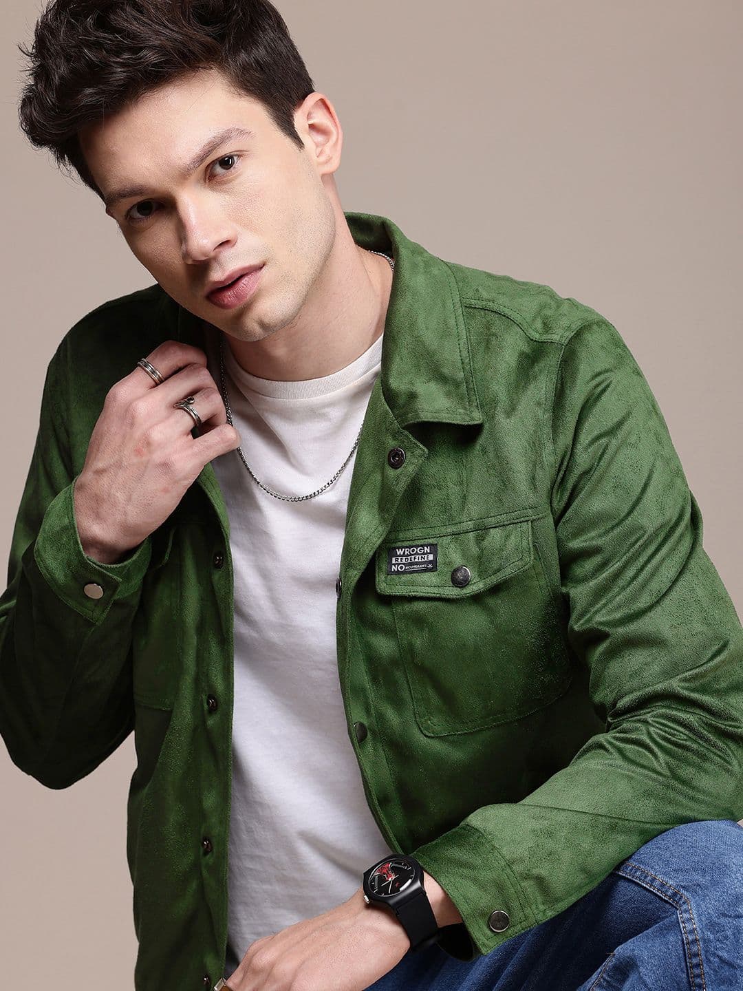WROGN Spread Collar Tailored Jacket - view 1
