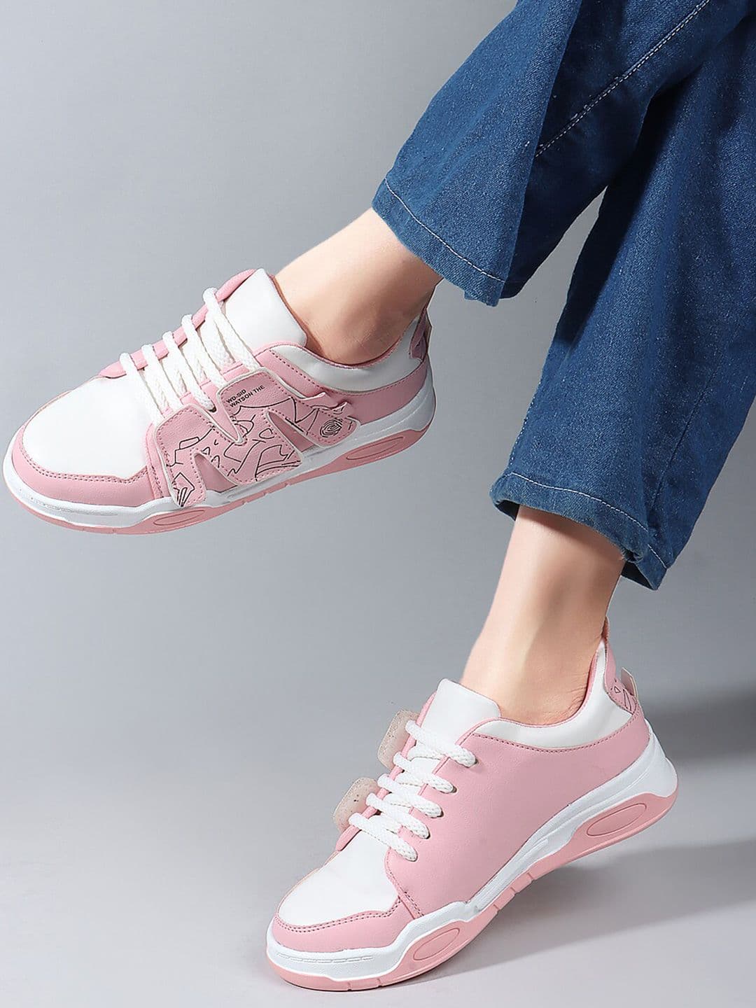 The Roadster Lifestyle Co Women Lace-Up 3D-Fit Sports Shoes - view 1