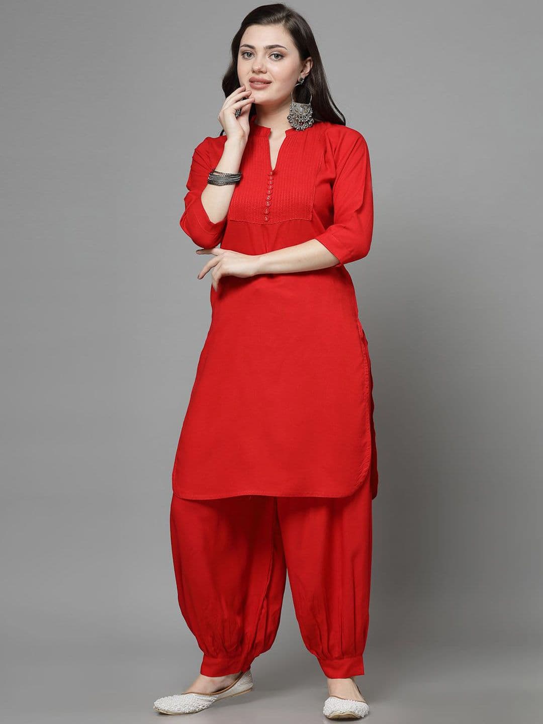 Clora Creation Women Yoke Design Regular Kurta with Salwar - view 1